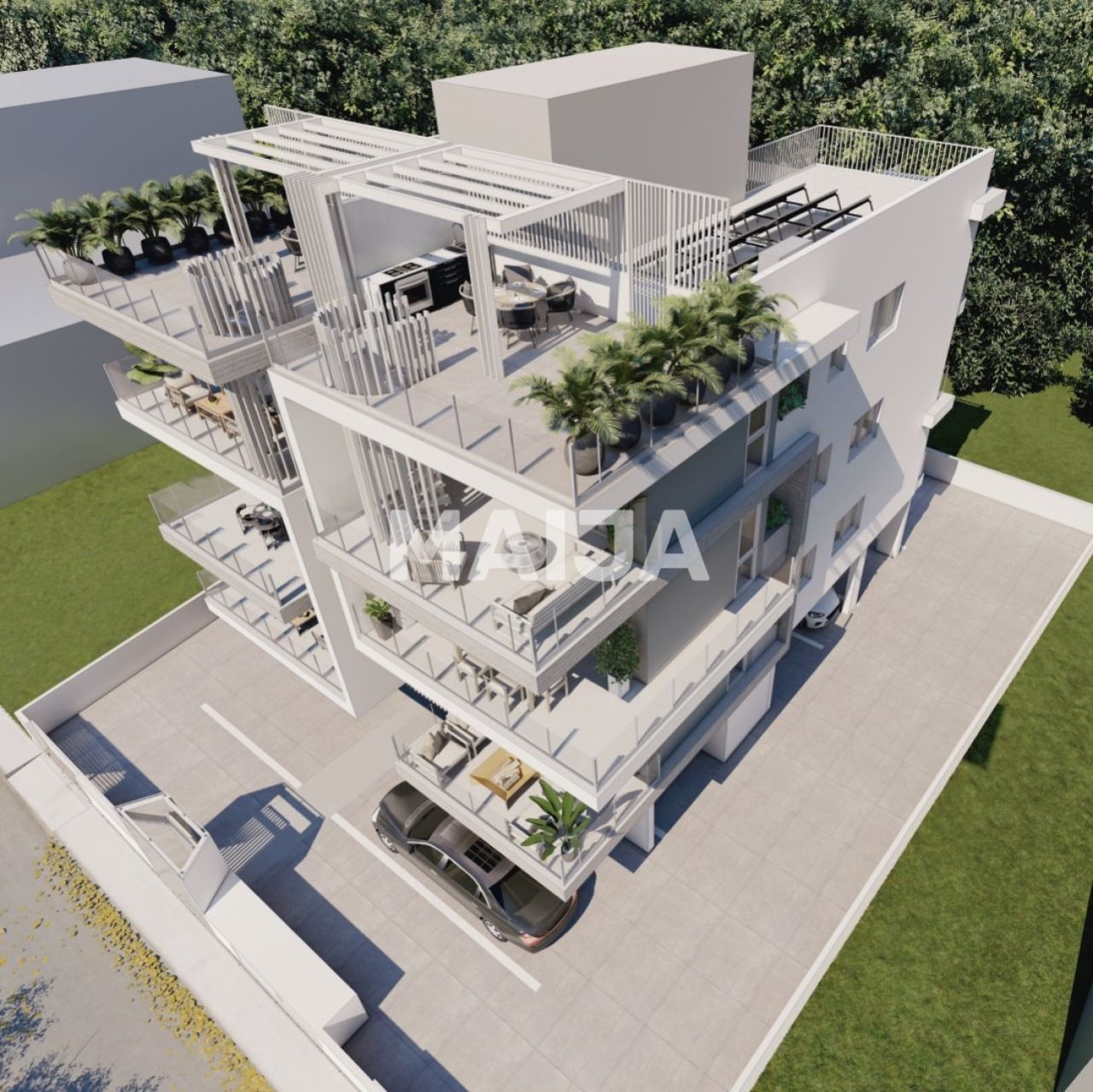 Апартаменты в Лимасоле, Кипр, 85 м² - фото 1