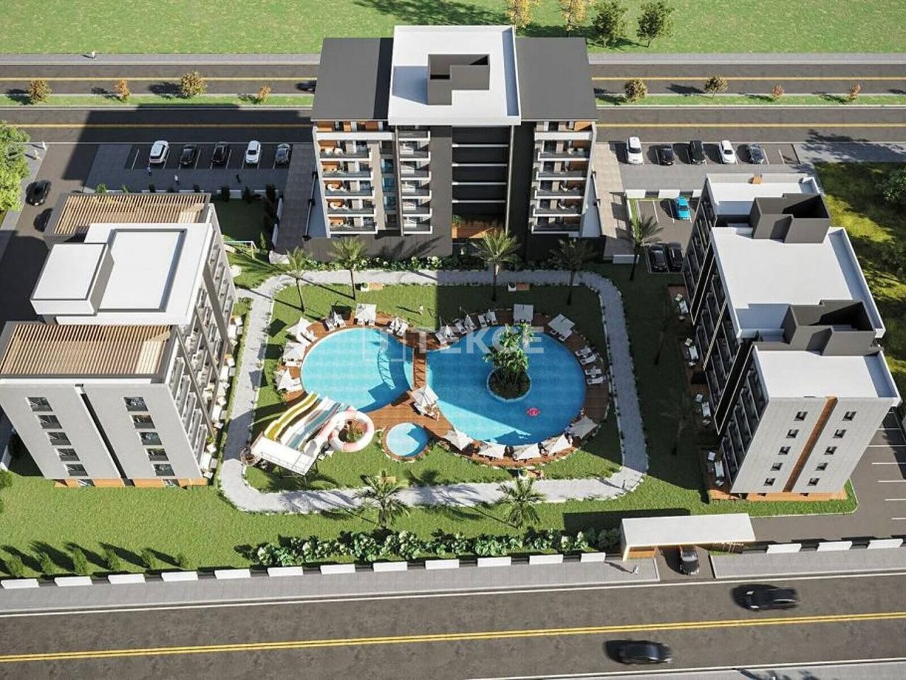 Апартаменты в Анталии, Турция, 59 м² - фото 1