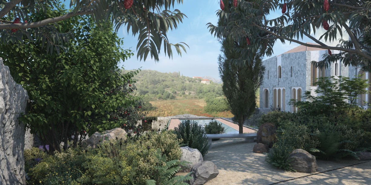 Земля на полуострове Луштица, Черногория, 2 800 м² - фото 2