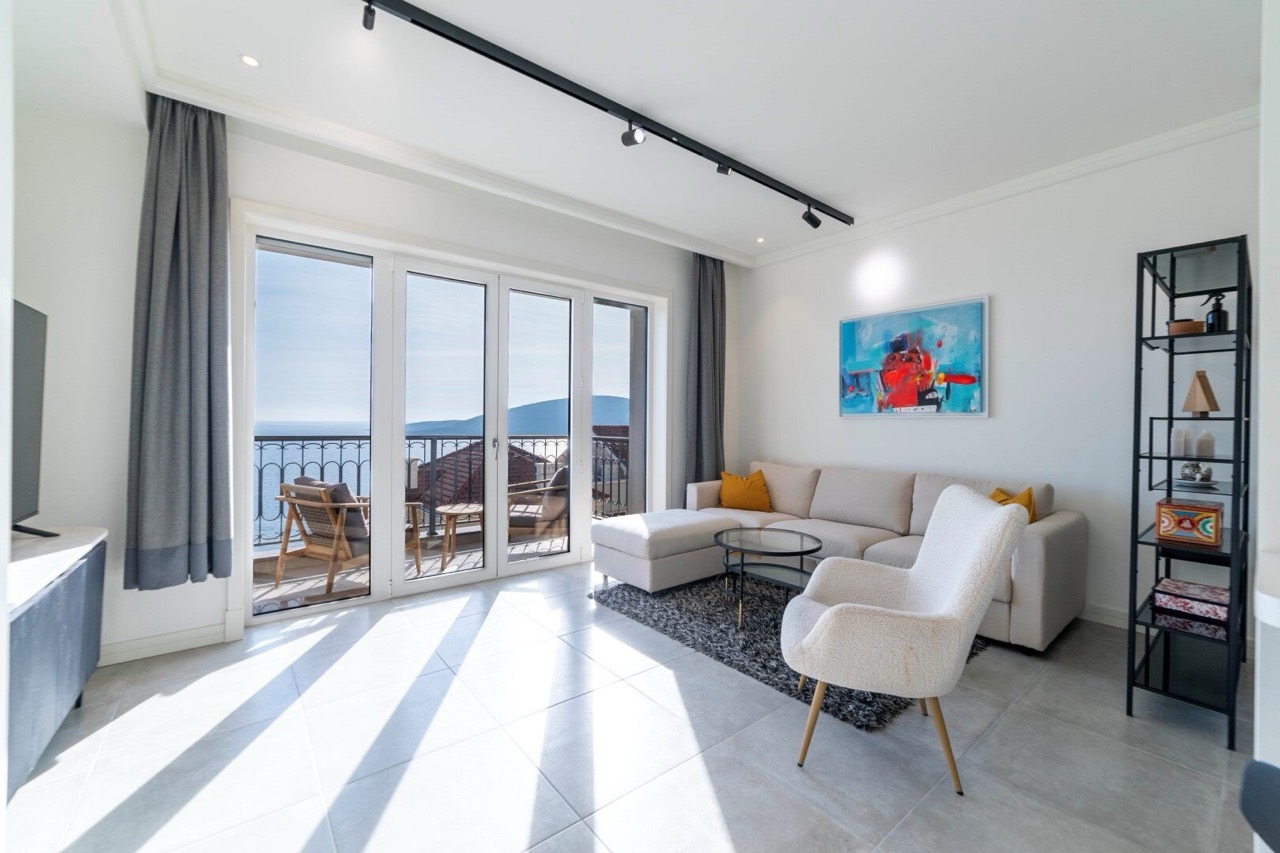 Квартира на полуострове Луштица, Черногория, 45 м² - фото 9