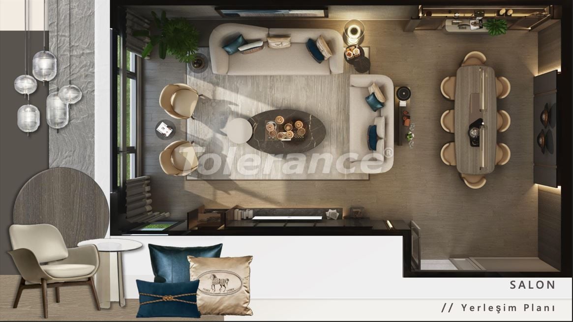 Апартаменты в Бейликдюзю, Турция, 121 м² - фото 5