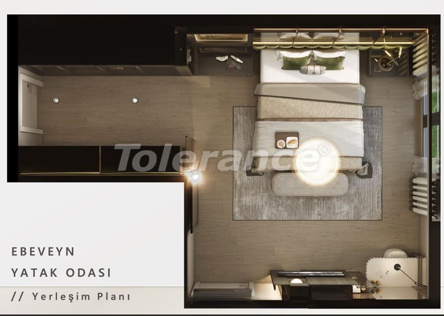 Апартаменты в Бейликдюзю, Турция, 121 м² - фото 11