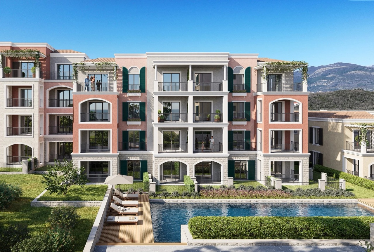 Квартира на полуострове Луштица, Черногория, 84 м² - фото 7