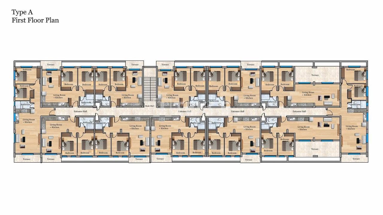 Апартаменты в Газимагусе, Кипр, 160 м² - фото 11