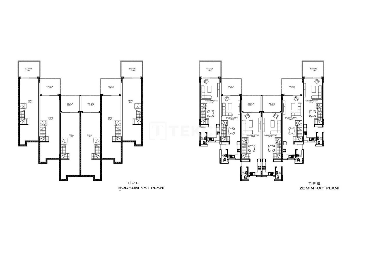 Таунхаус в Кирении, Кипр, 106 м² - фото 13