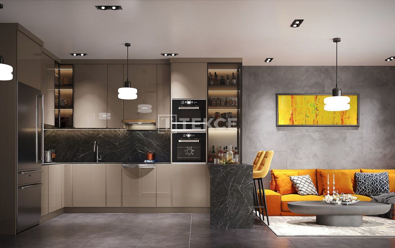 Апартаменты в Алании, Турция, 76 м² - фото 17