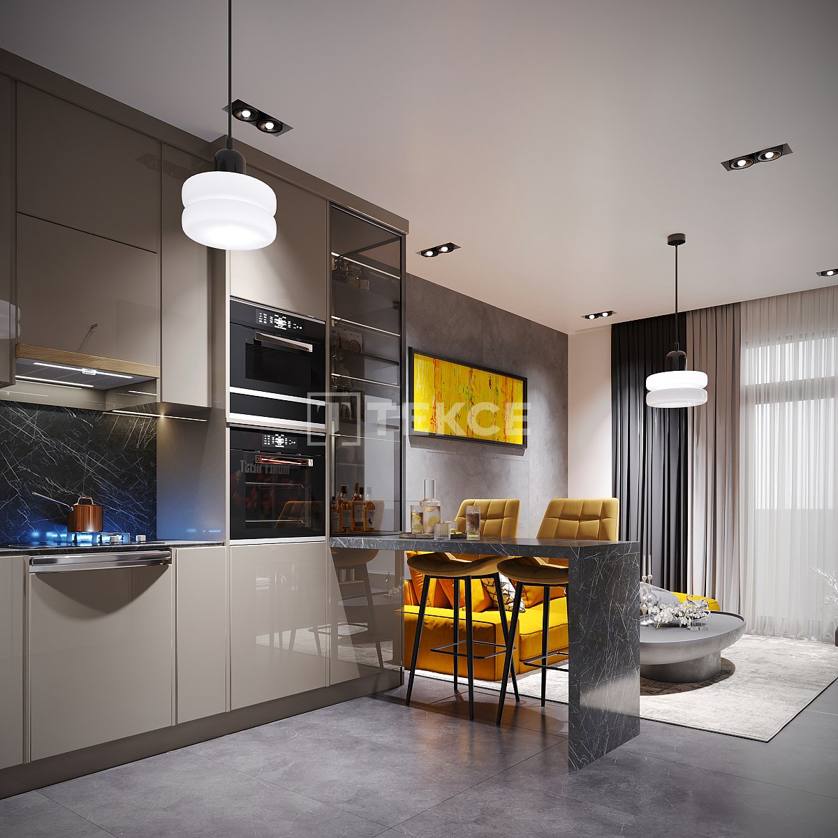 Пентхаус в Алании, Турция, 100 м² - фото 18