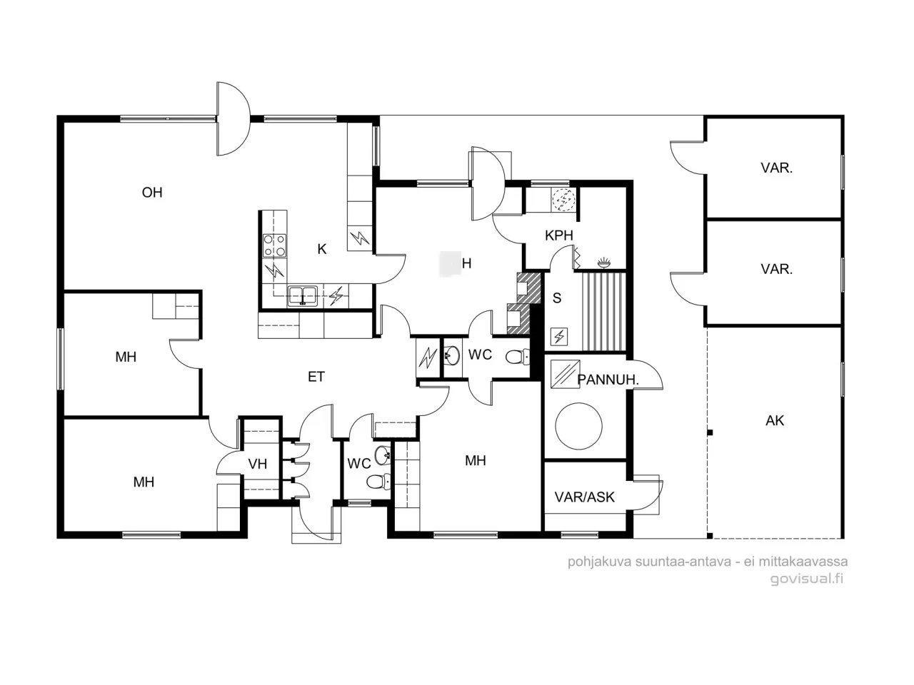 Дом в Пункахарью, Финляндия, 119.5 м² - фото 2