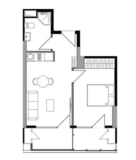 Квартира в Батуми, Грузия, 46.7 м² - фото 2