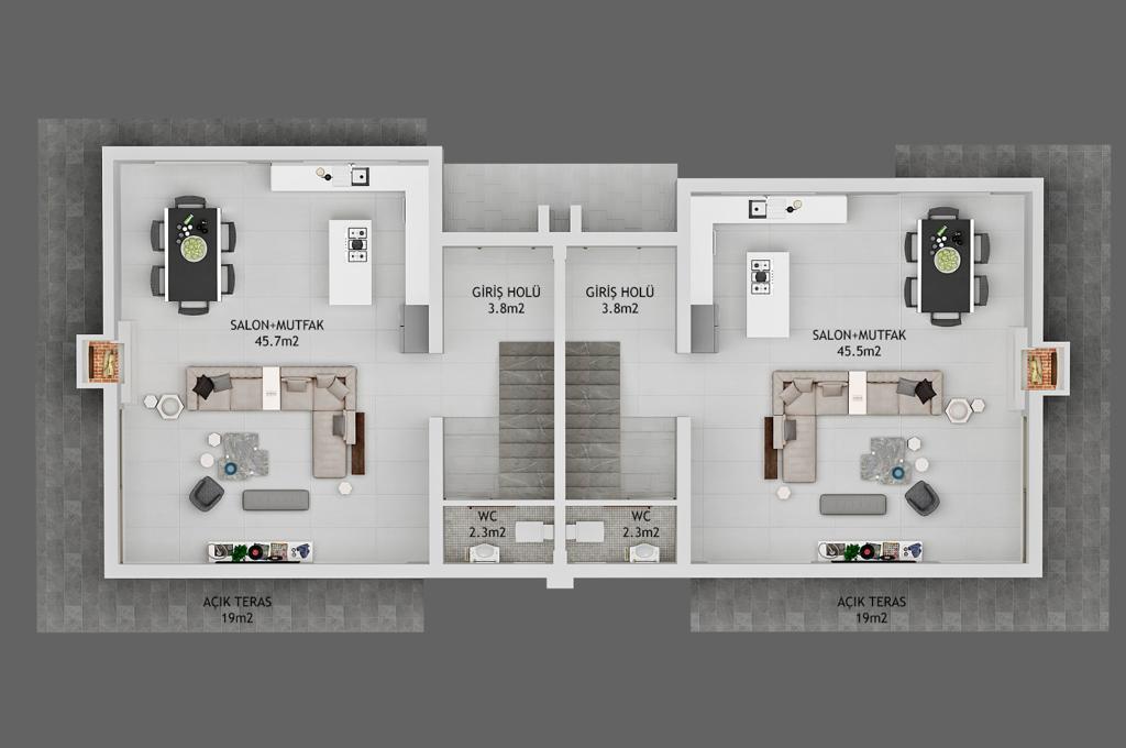 Коттедж в Алсанджаке, Кипр, 108 м² - фото 6