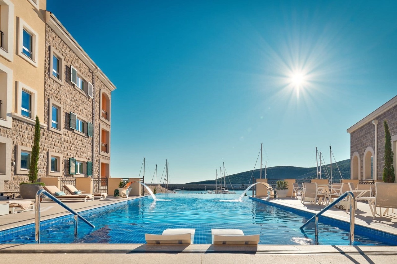 Пентхаус на полуострове Луштица, Черногория, 161 м² - фото 1