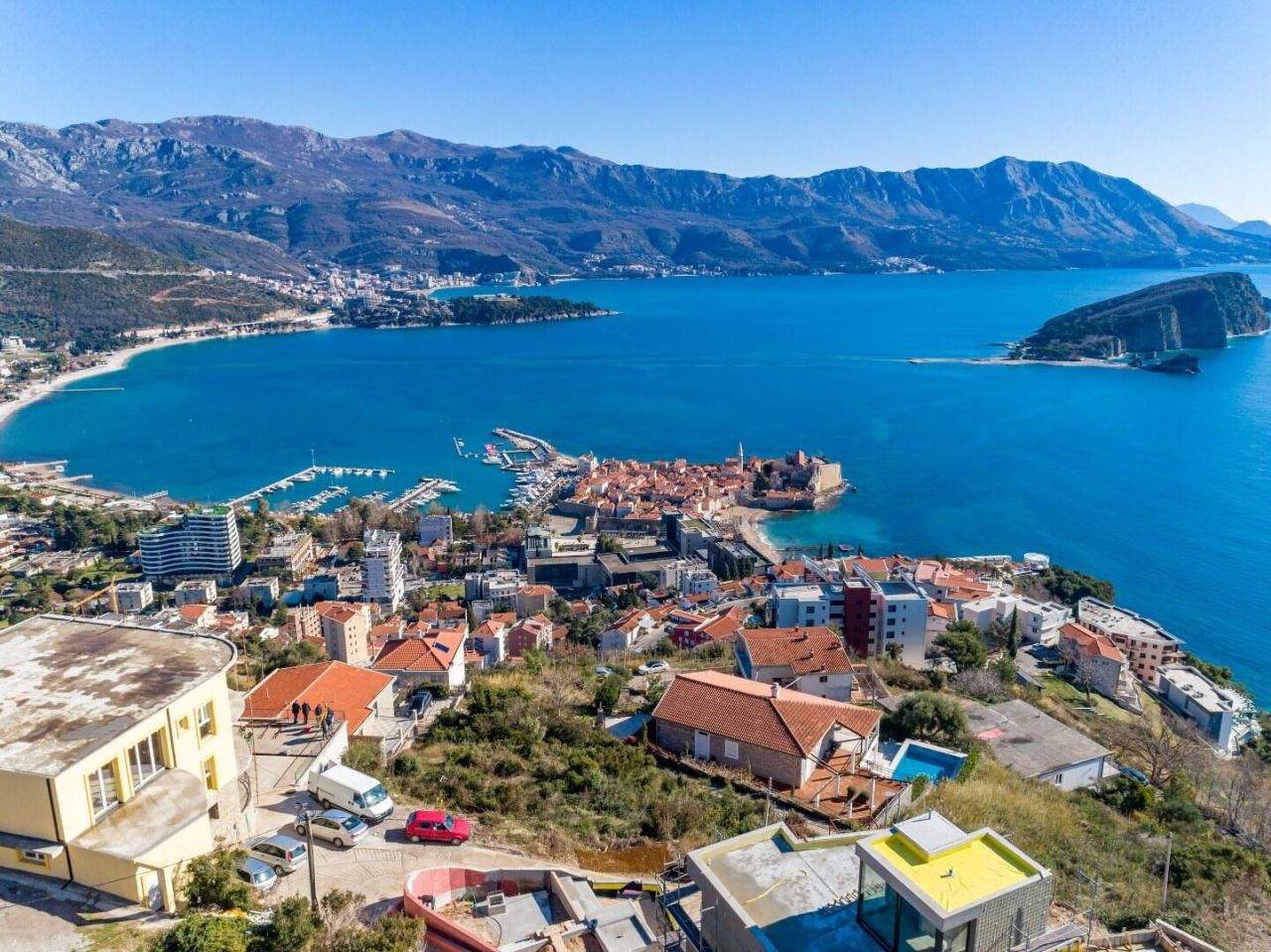 Земля в Будве, Черногория, 1 257 м² - фото 9