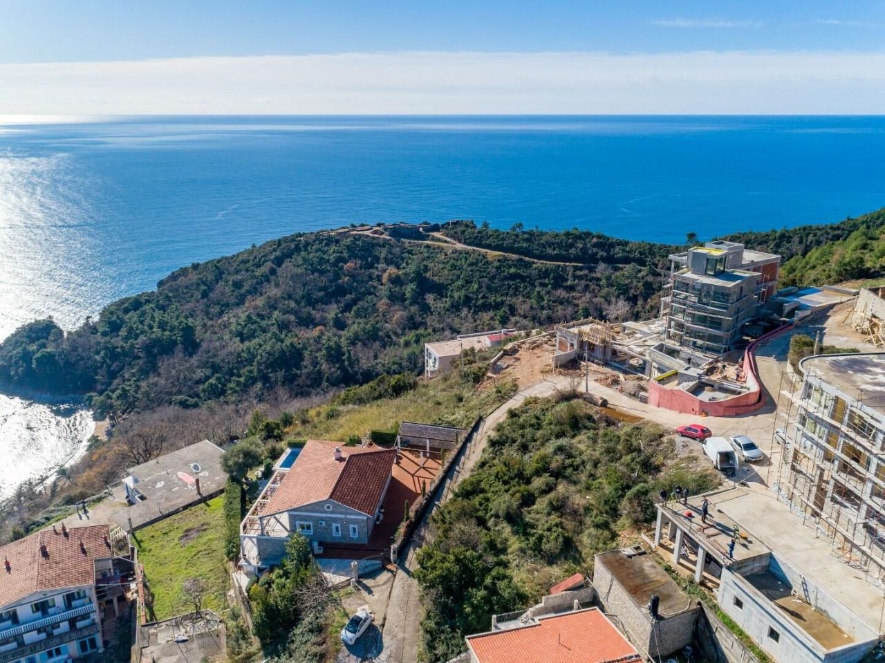 Земля в Будве, Черногория, 1 257 м² - фото 12