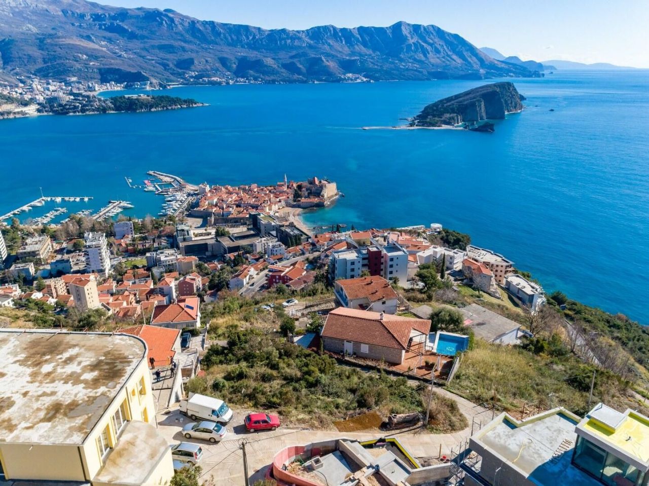 Земля в Будве, Черногория, 1 257 м² - фото 14