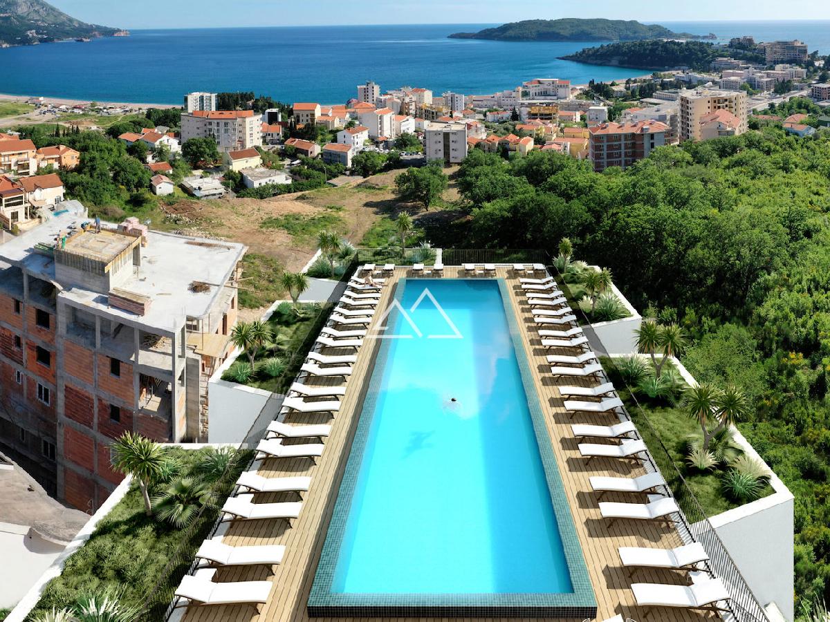 Апартаменты в Бечичи, Черногория, 68 м² - фото 13