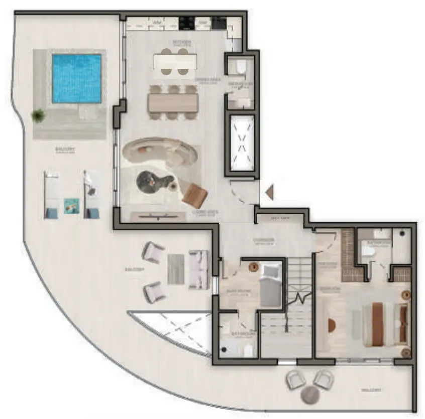 Квартира в Дубае, ОАЭ, 300 м² - фото 17