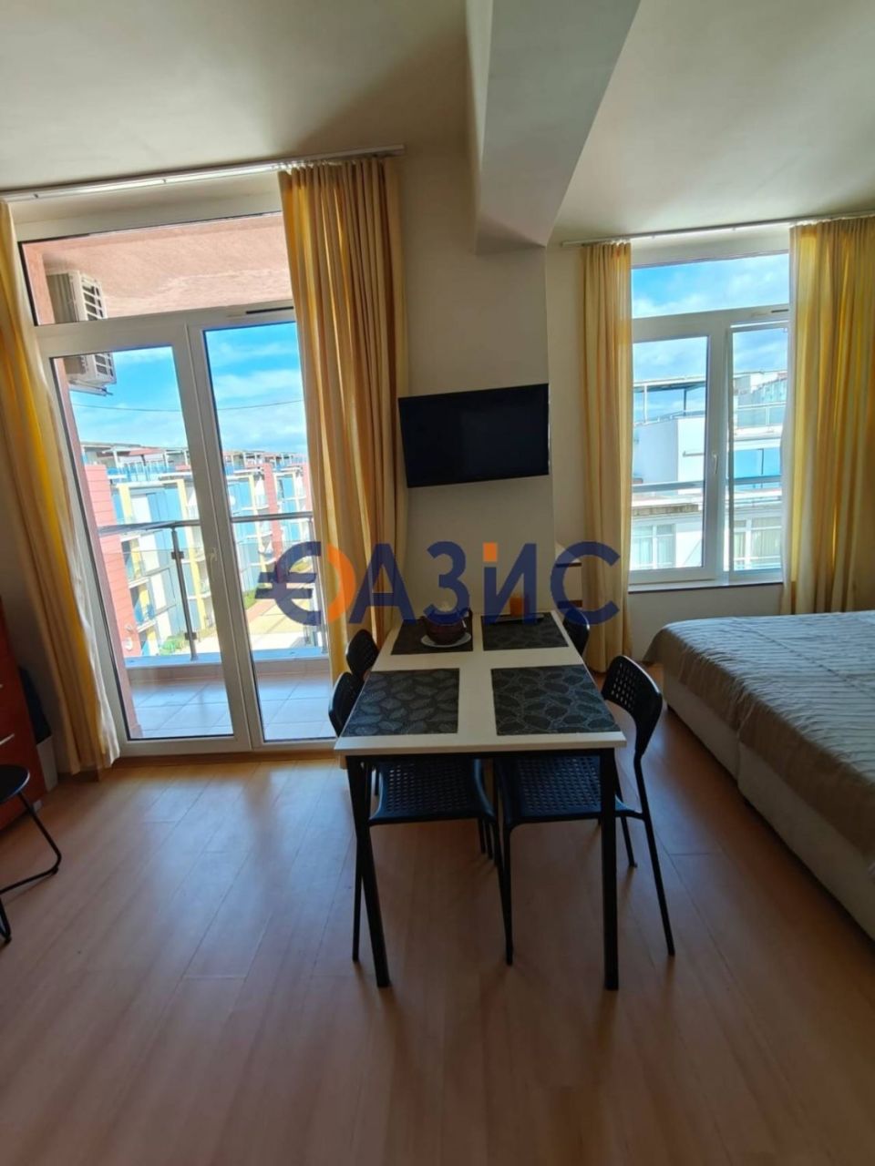 Апартаменты на Солнечном берегу, Болгария, 35.6 м² - фото 1