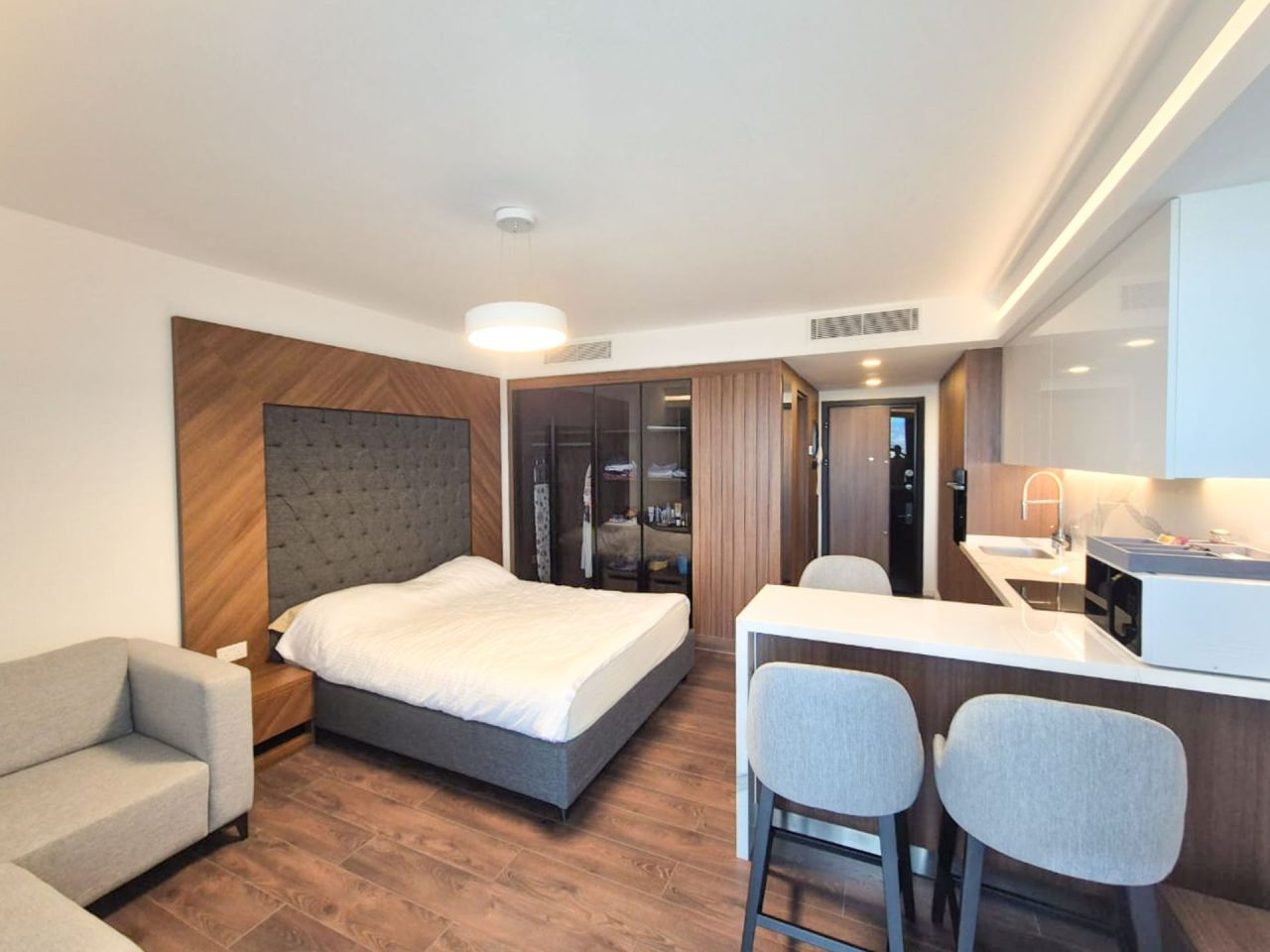 Апартаменты в Фамагусте, Кипр, 53 м² - фото 9