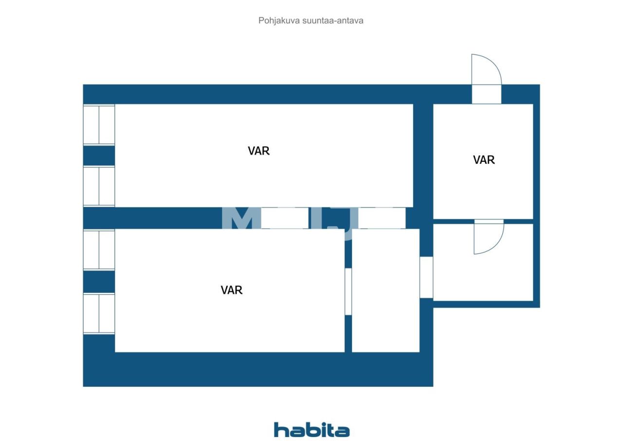 Коммерческая недвижимость в Котке, Финляндия, 35 м² - фото 2