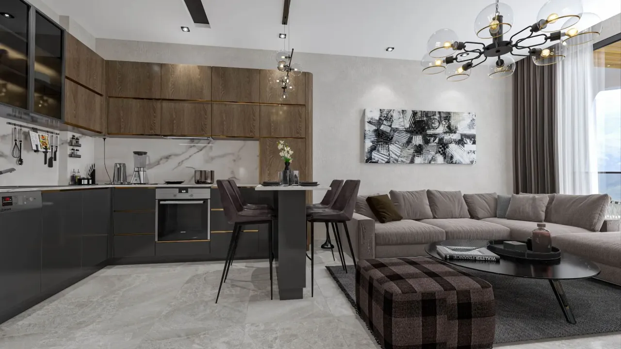 Апартаменты в Алании, Турция, 58 м² - фото 3