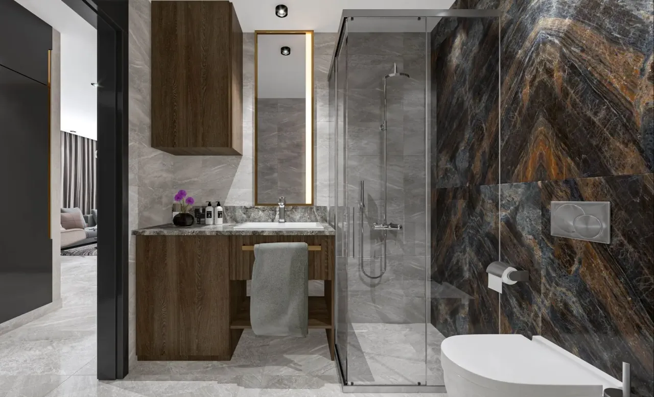 Апартаменты в Алании, Турция, 58 м² - фото 7