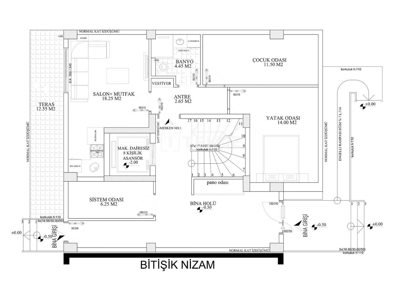 Апартаменты в Анталии, Турция, 40 м² - фото 6