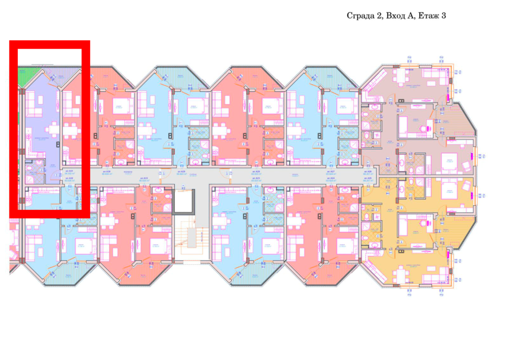 Студия в Бургасе, Болгария, 44 м² - фото 5