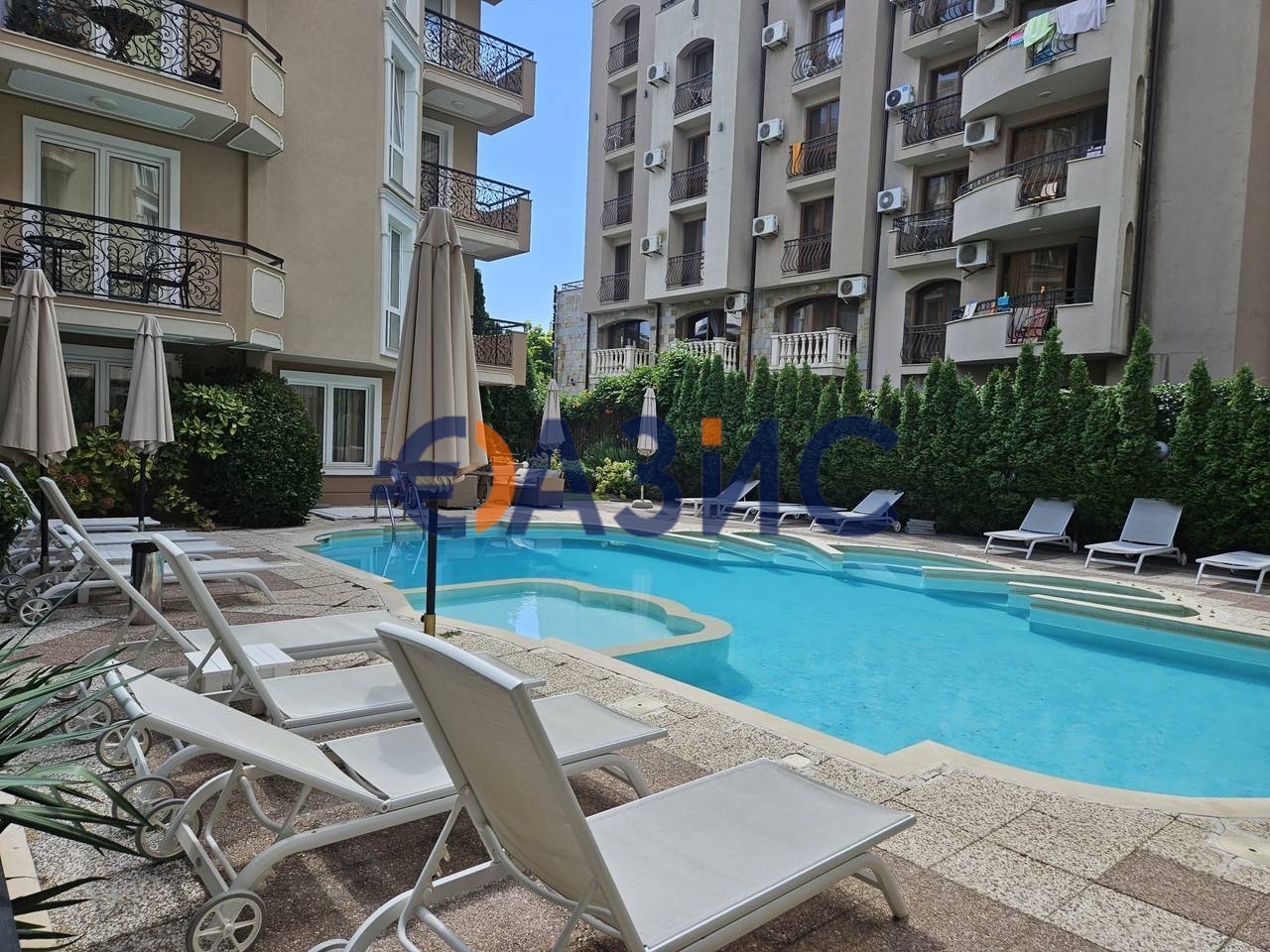 Апартаменты на Солнечном берегу, Болгария, 45 м² - фото 4