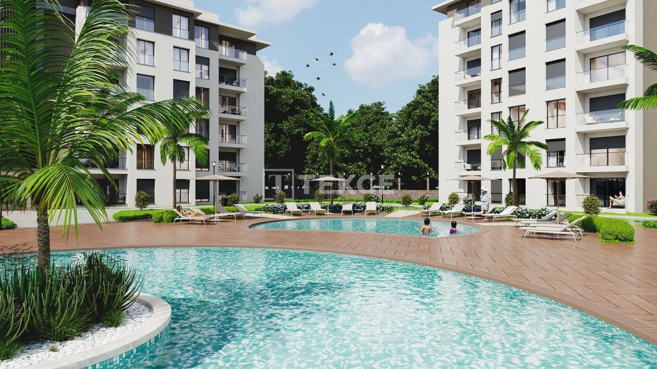 Апартаменты в Анталии, Турция, 50 м² - фото 2