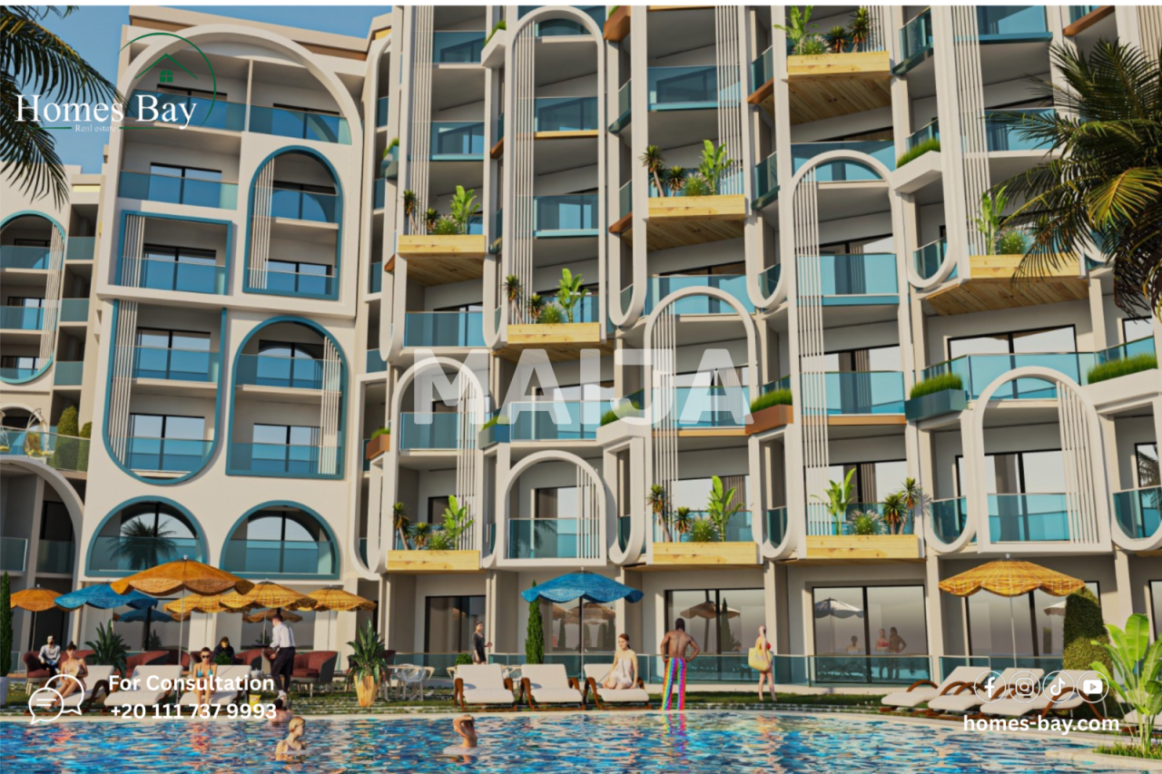 Апартаменты в Хургаде, Египет, 87 м² - фото 1