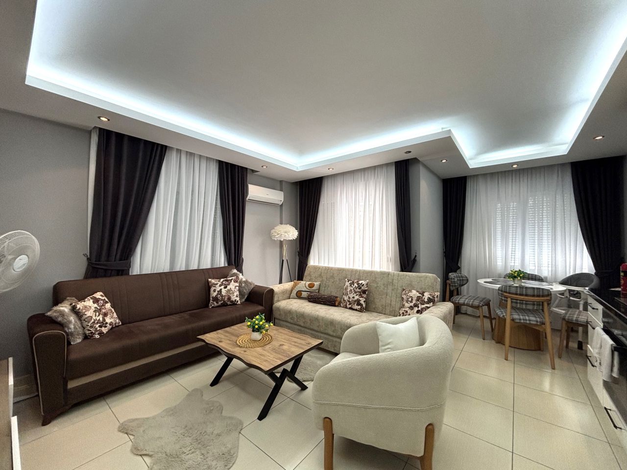 Апартаменты в Алании, Турция, 85 м² - фото 1