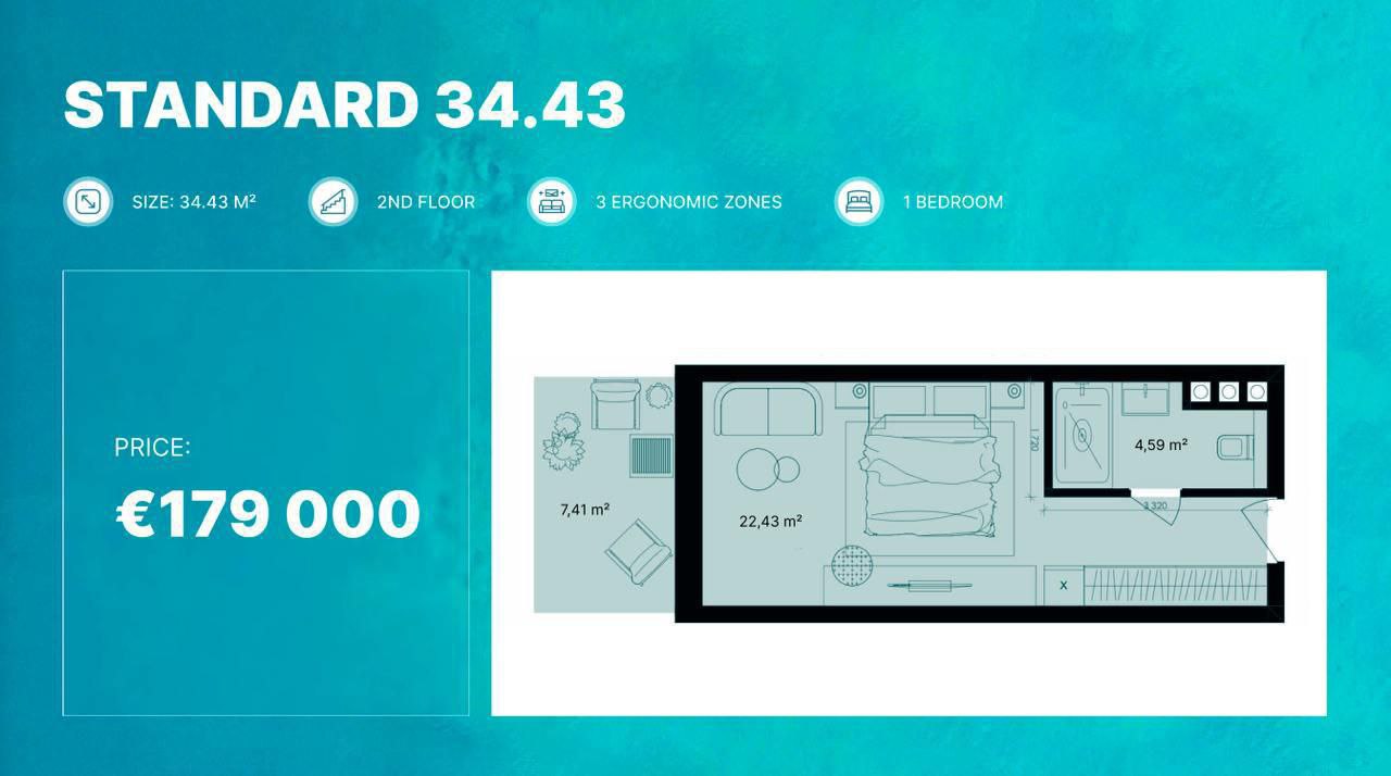 Отель, гостиница Тулусду, Мальдивы, 35 м² - фото 3