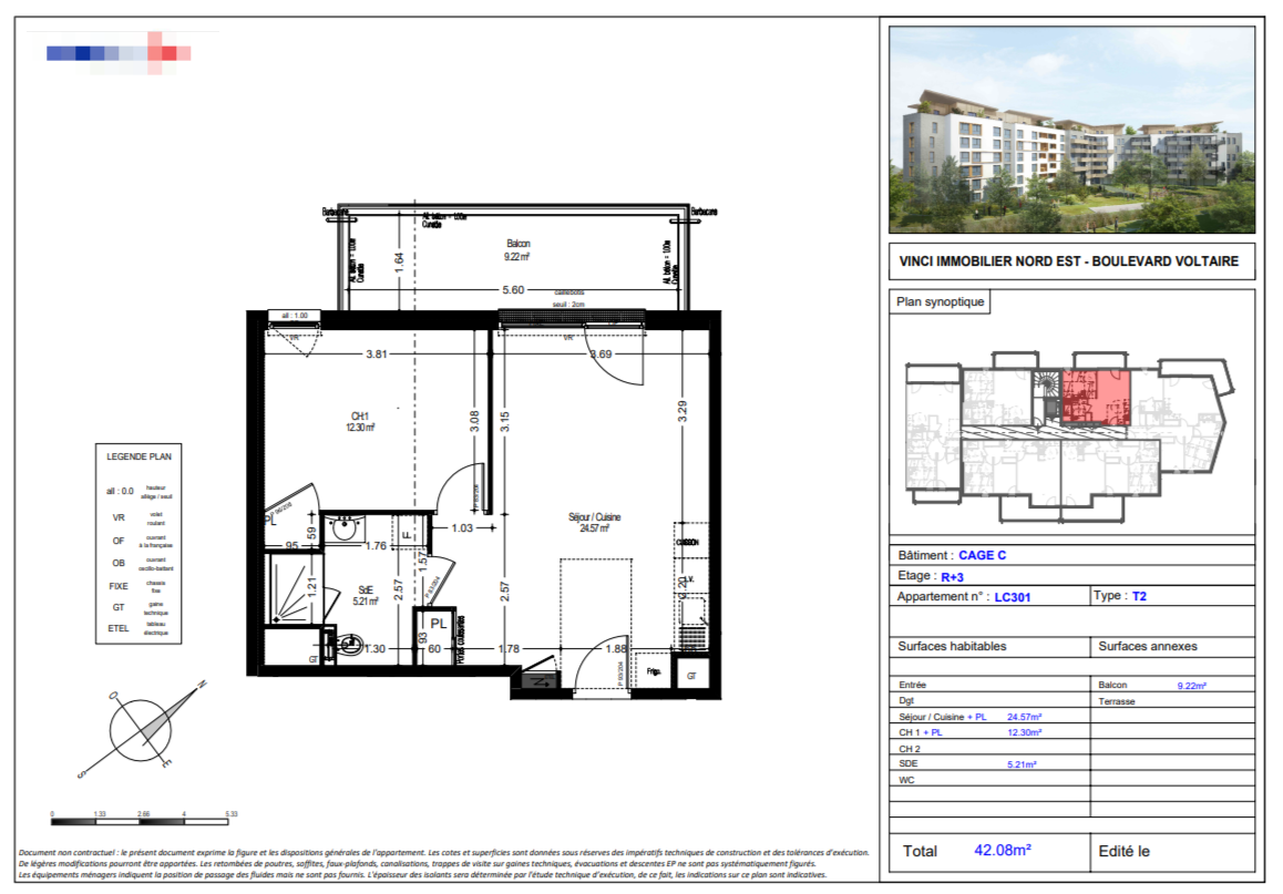 Квартира в Бургундии, Франция, 35 м² - фото 4