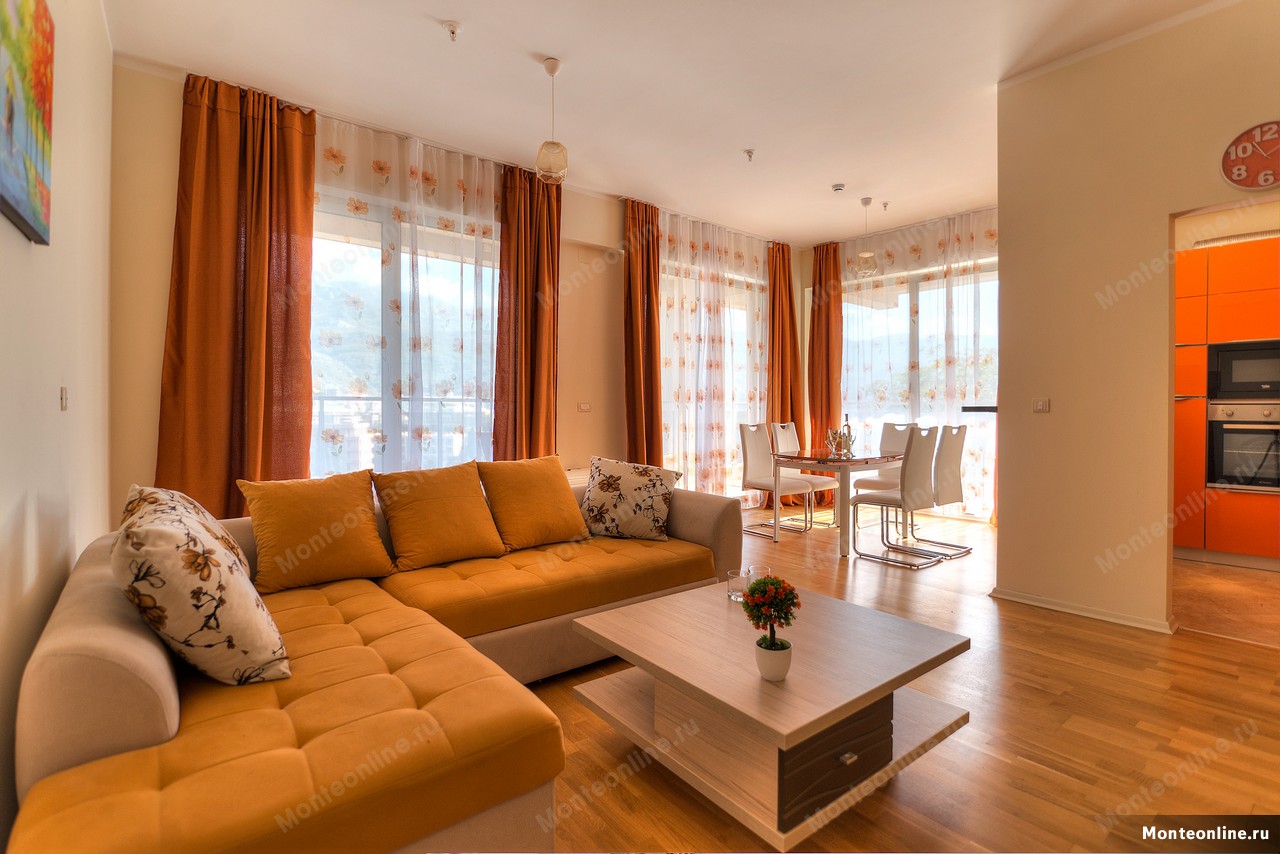 Апартаменты в Бечичи, Черногория, 78 м² - фото 2