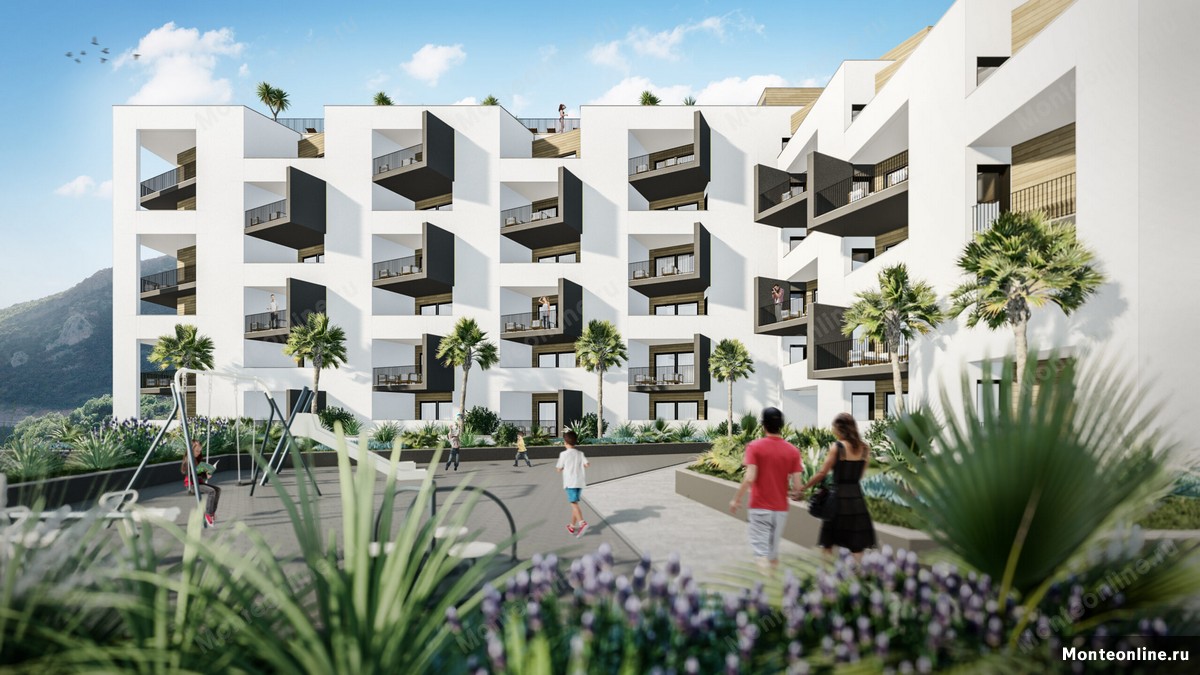 Апартаменты в Бечичи, Черногория, 58 м² - фото 2