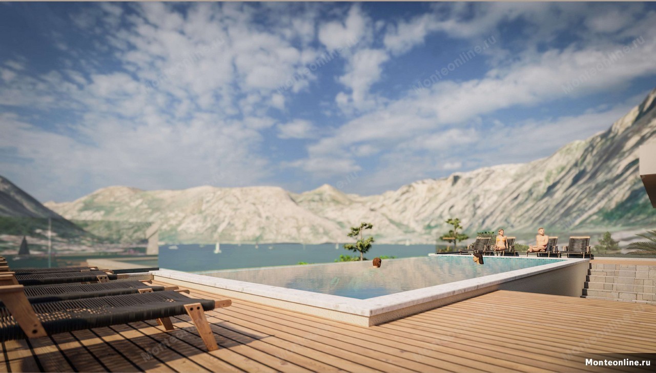 Апартаменты в Доброте, Черногория, 64 м² - фото 4