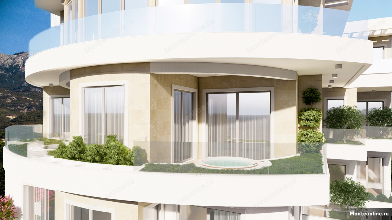 Апартаменты в Бечичи, Черногория, 40 м² - фото 6