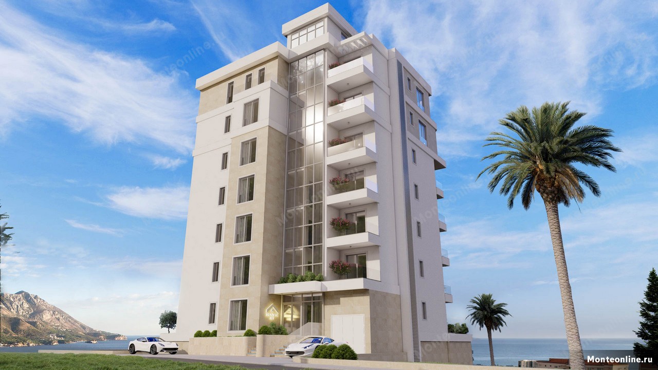 Апартаменты в Бечичи, Черногория, 40 м² - фото 10