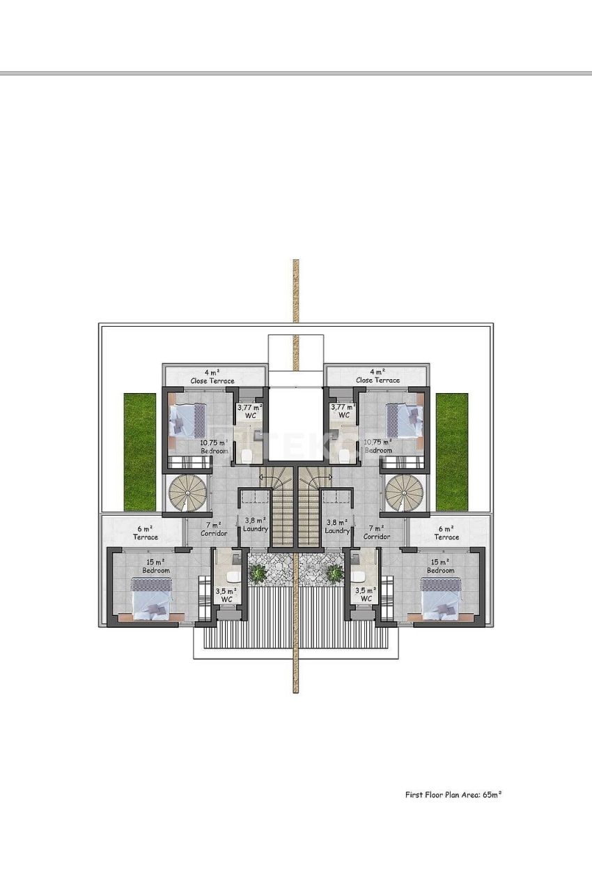 Вилла в Кирении, Кипр, 225 м² - фото 13