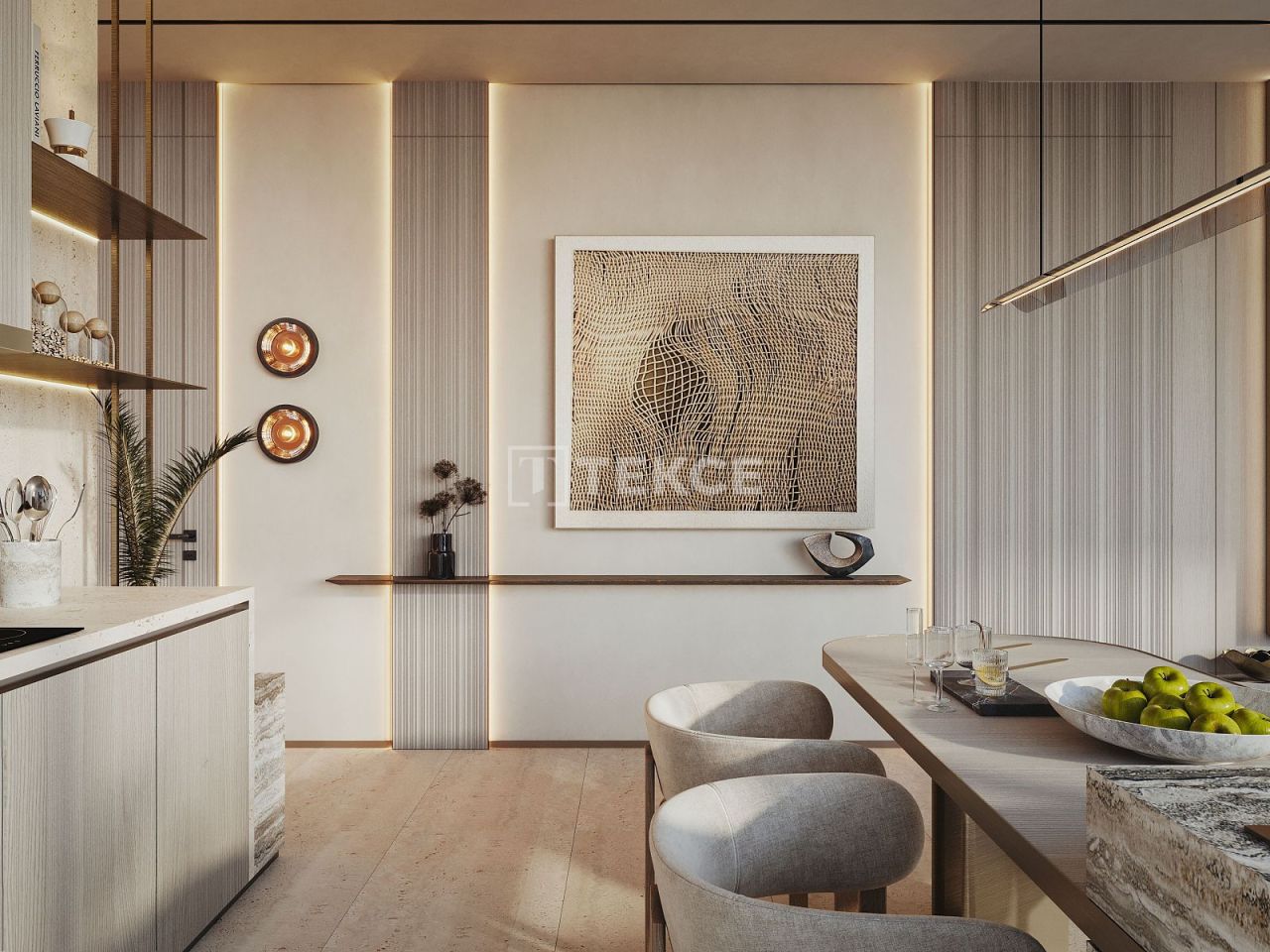 Апартаменты Остров Аль-Марджан, ОАЭ, 36 м² - фото 14