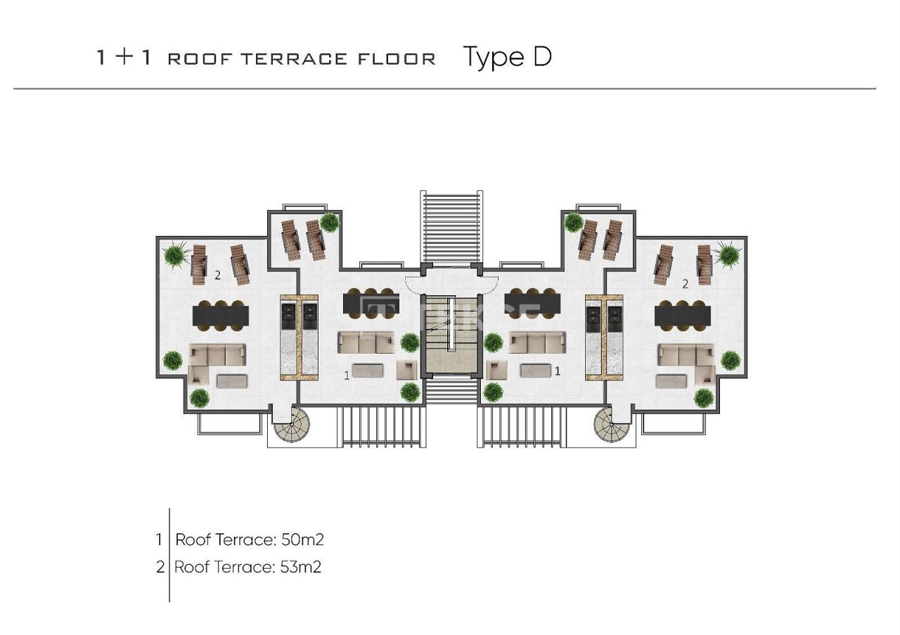 Апартаменты в Кирении, Кипр, 118 м² - фото 16