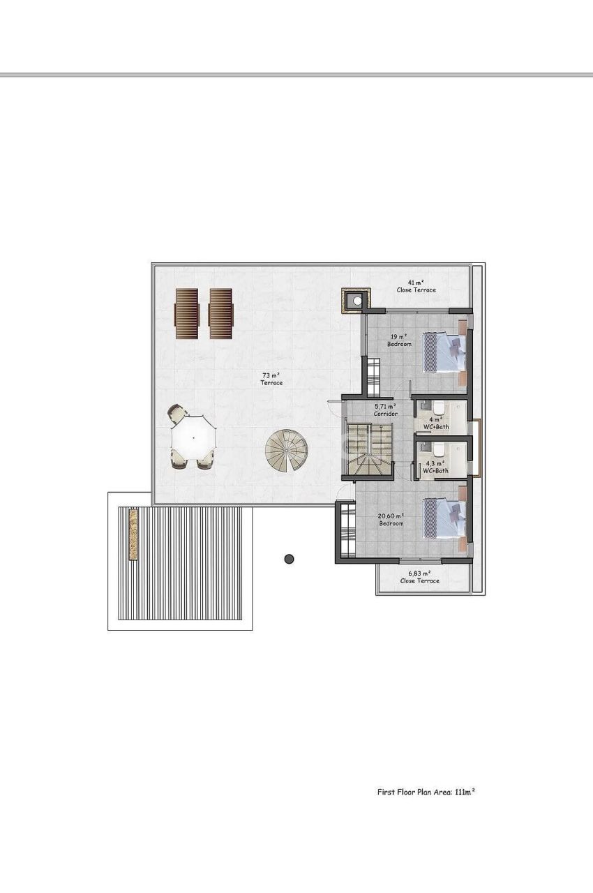 Вилла в Кирении, Кипр, 225 м² - фото 19