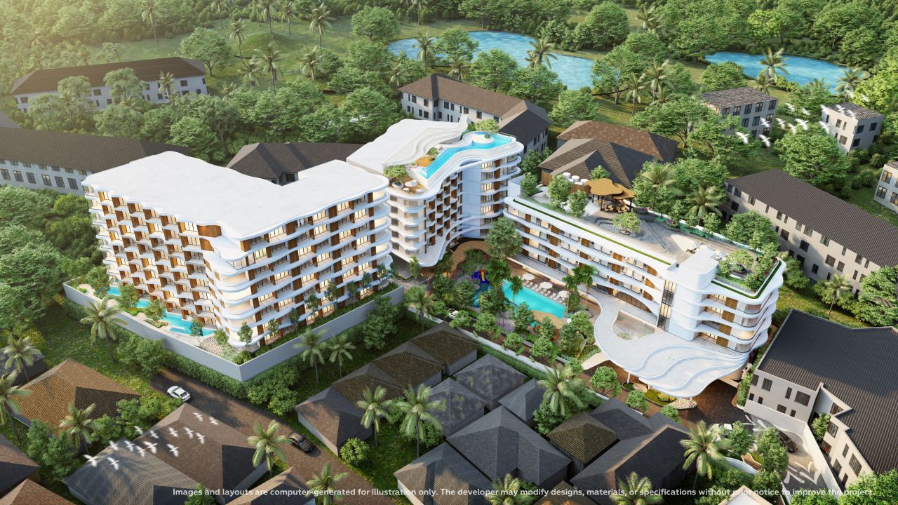 Квартира на острове Пхукет, Таиланд, 28 м² - фото 3