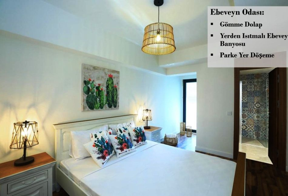 Квартира в Бодруме, Турция, 90 м² - фото 10