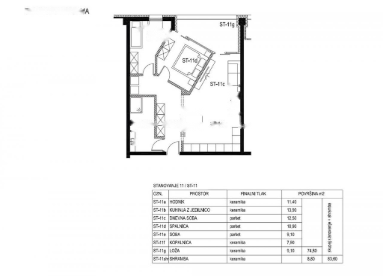 Квартира в Мариборе, Словения, 83 м² - фото 11