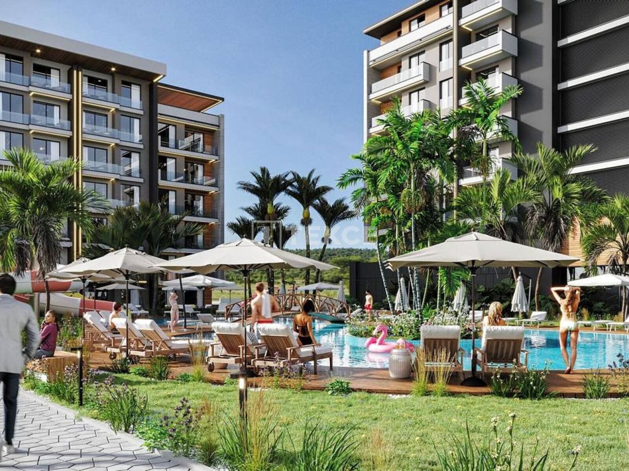 Апартаменты в Анталии, Турция, 59 м² - фото 6