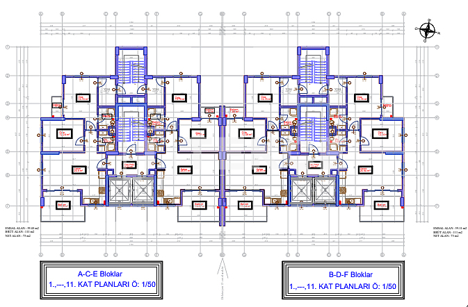 Апартаменты Эрдемли, Турция, 100 м² - фото 15