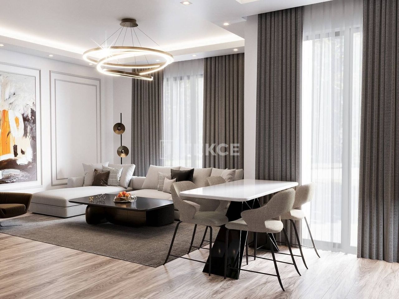 Апартаменты в Анталии, Турция, 59 м² - фото 19