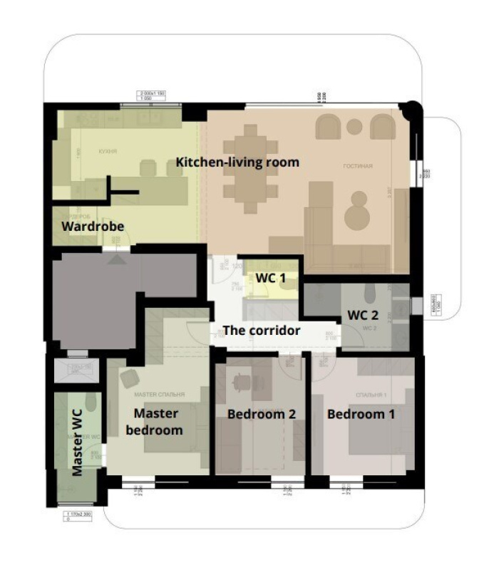 Квартира в Афинах, Греция, 135 м² - фото 6