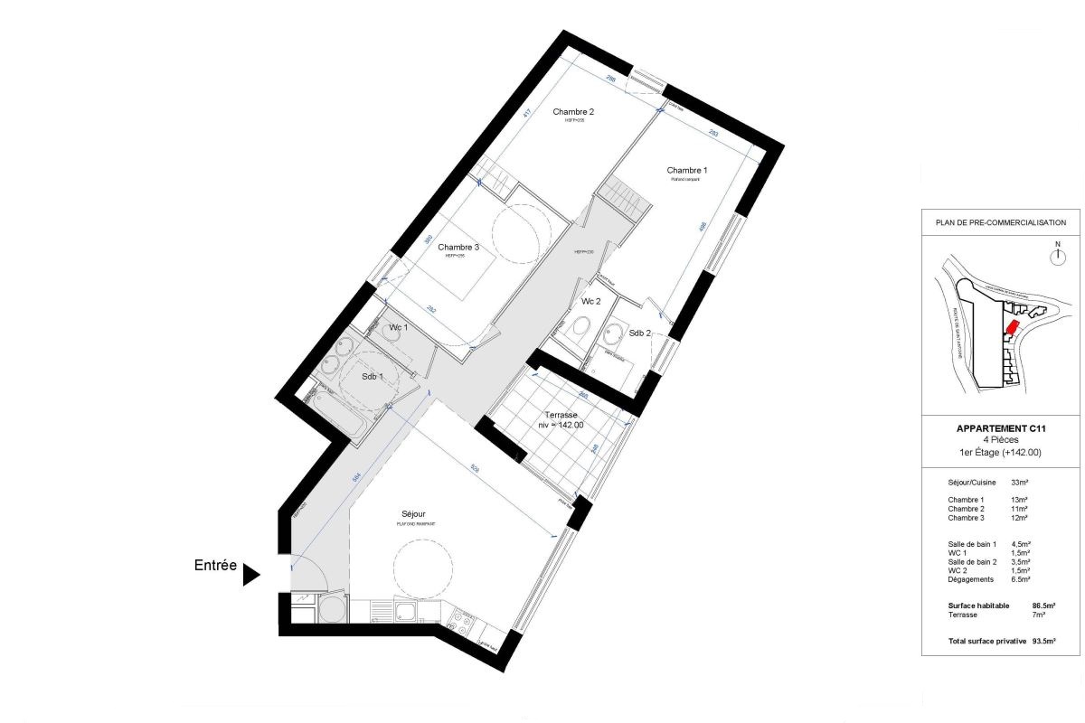 Апартаменты в Ницце, Франция, 86 м² - фото 18